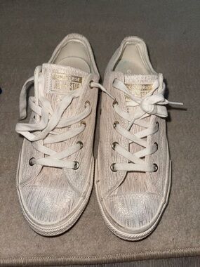 Converse All Star Low Top Sneakers gold shimmer (Youth)
